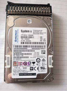联想 IBM 00NA496 00NA497 00NA500 2T 7.2K 2.5寸 SAS 12Gb 硬盘
