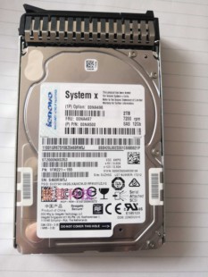 联想 IBM 00NA496 00NA497 00NA500 2T 7.2K 2.5寸 SAS 12Gb 硬盘