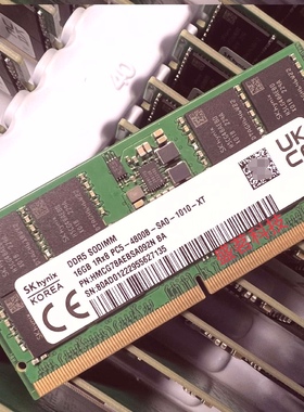 SK海力士 16G 1RX8 PC5-4800B HMCG78AEBSA092N/095N笔记本内存条
