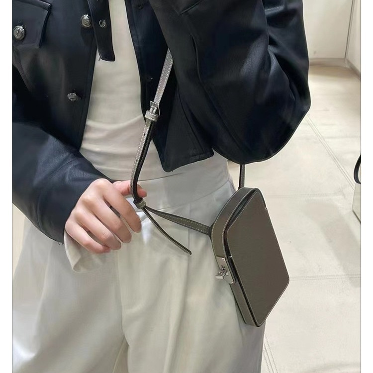 2025新款手机包  MINI小包 真皮盒子包简约级迷你斜挎包小包