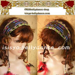 伊希斯 肚皮舞演出服套装新款部落发饰BF011发带本店实拍