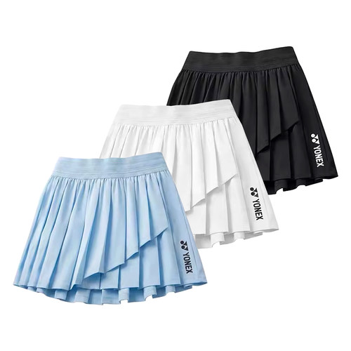 尤尼克斯运动短裙百褶裙子修腰身