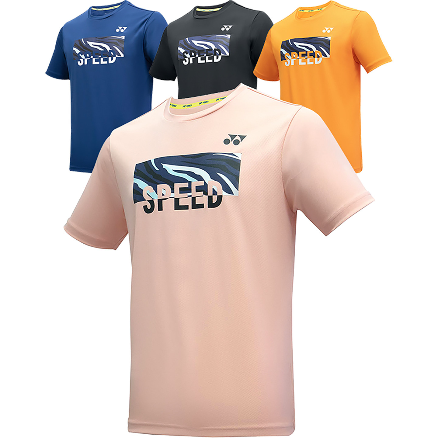 新款YONEX尤尼克斯羽毛球服男女款运动T恤比赛训练服圆领修身日系