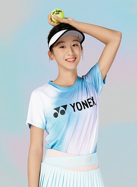 新款尤尼克斯羽毛球服YONEX网球服男女情侣款套装运动短袖115374