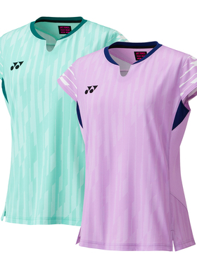 新款YONEX尤尼克斯中国国家队羽毛球大赛服女T恤短裙VC速干20860