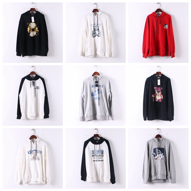 单件系列薄款休闲连帽卫衣