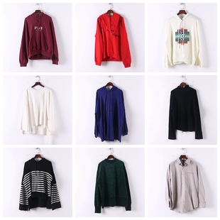 单件系列 春秋款新品专柜库存折扣多款式韩版潮流时尚上衣女D591