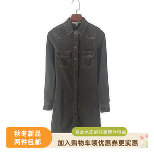 款 ESP系列 库存折扣经典 春秋专柜女装 牛仔连衣裙Y3139 新款