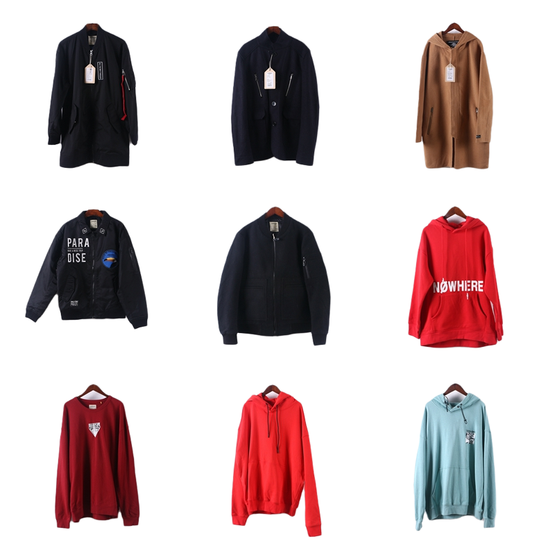 单件系列多款式时尚男士夹克卫衣