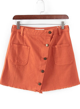 碧系列 夏季新品专柜女装库存折扣ins风时尚百搭修身短裙F1071B