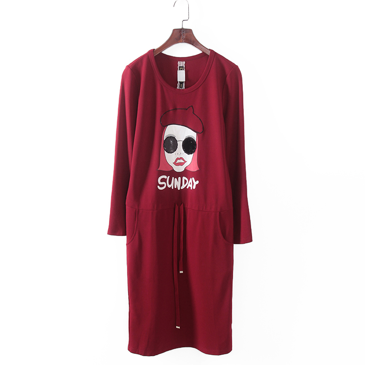 长袖连衣裙卡通动漫灵系列