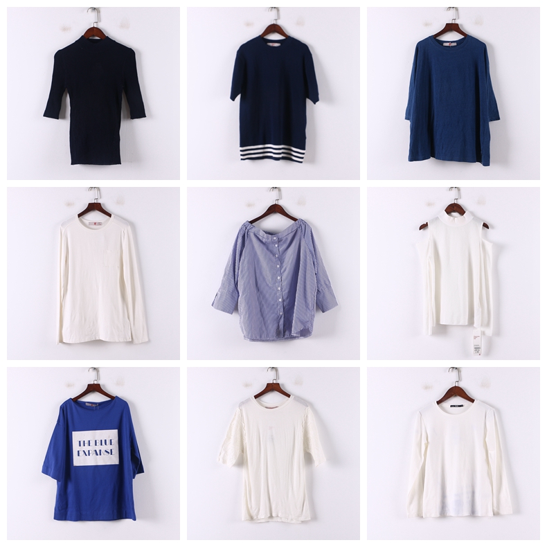 单件系列 春夏新款女装库存折扣多款式日韩风休闲女式上衣D826