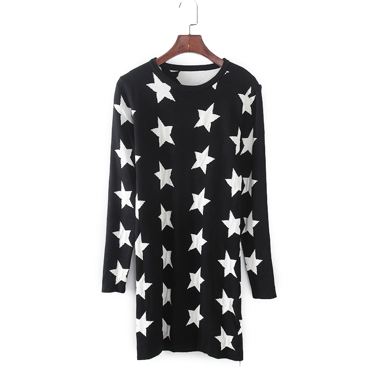 毛衫连衣裙其他五角星灵系列