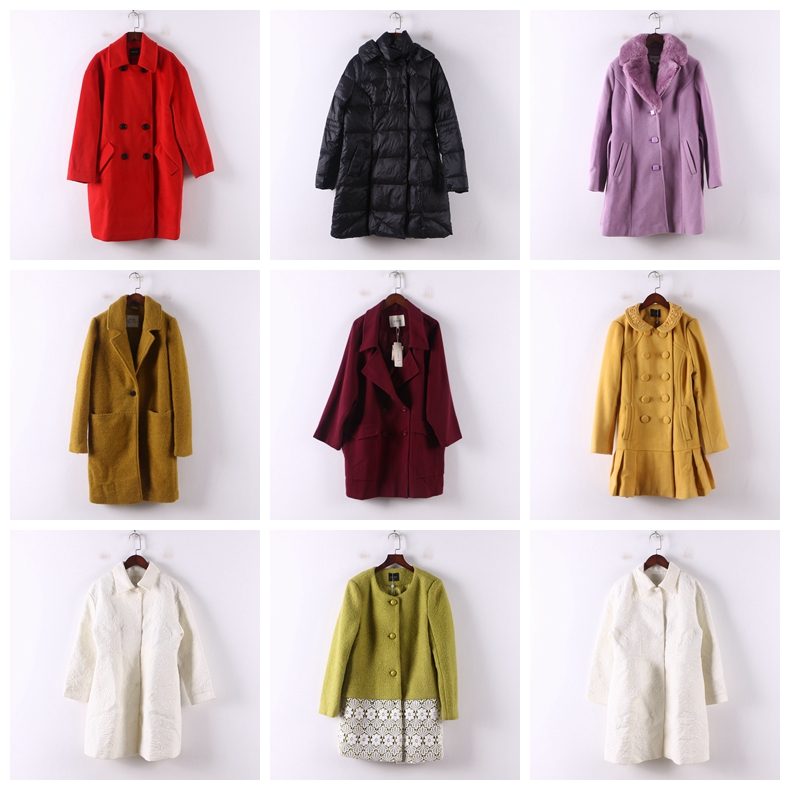 单件系列 秋冬新款库存折扣多款式轻奢时尚气质大衣外套女D805