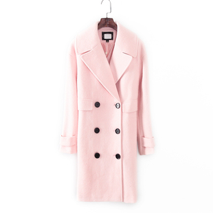 长款 灵系列 库存折扣气质经典 品牌女装 大衣F976 秋冬新款