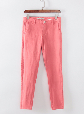 MC系列 春秋新品品牌女装库存折扣修身牛仔长裤小脚裤S2924C