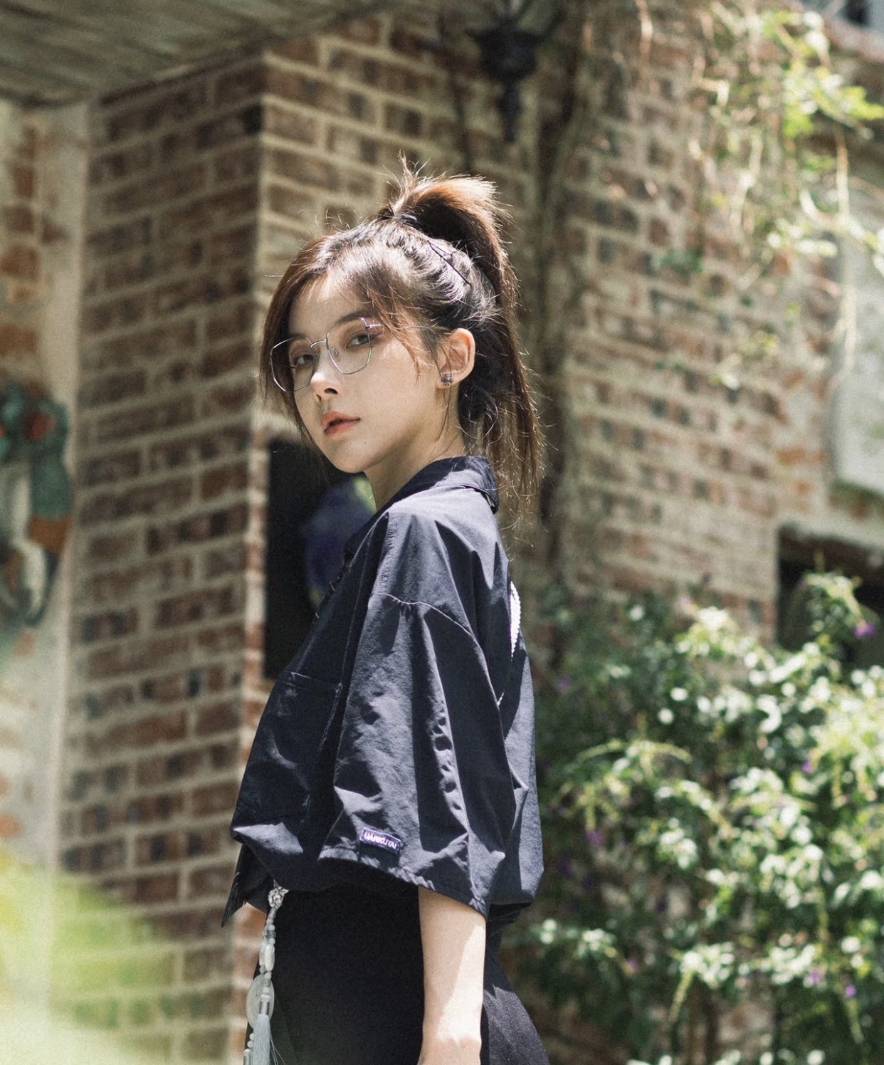 韩版原宿风网红同款方形眼镜框日系文艺复古街拍近视可配眼镜架