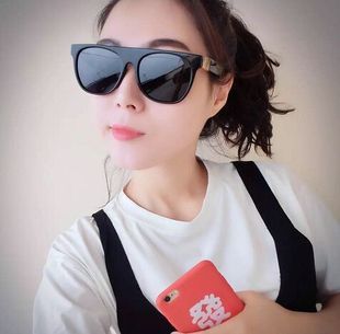 带着爸爸去留学武丹丹蒋依依孙红雷同款墨镜ins遮阳gigi太阳眼镜