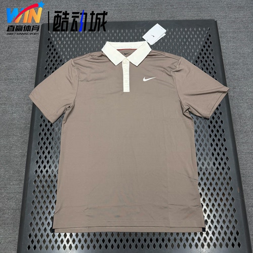 Nike/耐克夏男子运动休闲短袖速干高尔夫翻领POLO衫T恤FZ7502-233