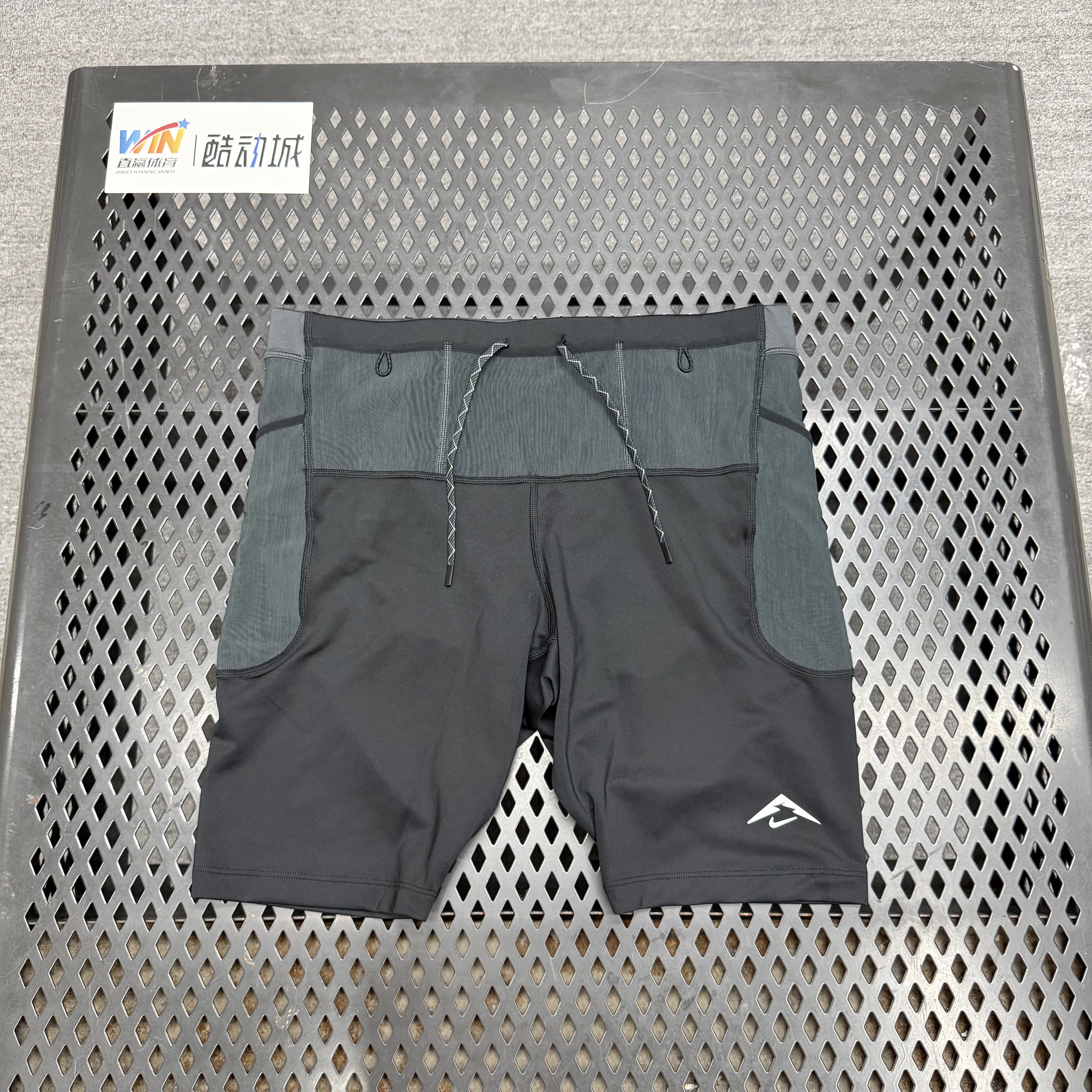 耐克/Nike DRI-FIT ADV男子速干机能越野跑步紧身短裤 HJ4171-010 - 实物图