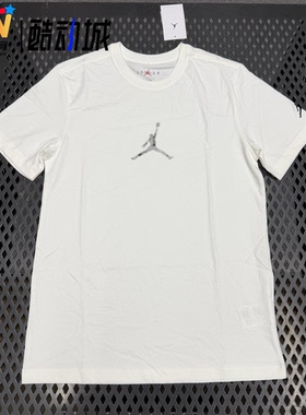 耐克/Nike 男子夏季AJ印花纯棉运动休闲圆领短袖 T恤 FD7030-101