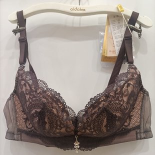 美背小胸调整内衣 时尚 爱戴文胸D6438 AB杯无钢圈聚拢透气亲肤棉