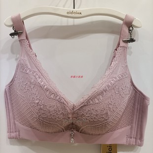 爱戴6509蕾丝无钢圈B中厚杯C薄模杯收副乳性感聚拢内衣调整型文胸