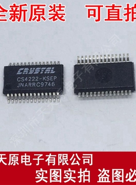 CS4222-KSEP	SSOP28
 原装正品100% 现货直拍 量大价优