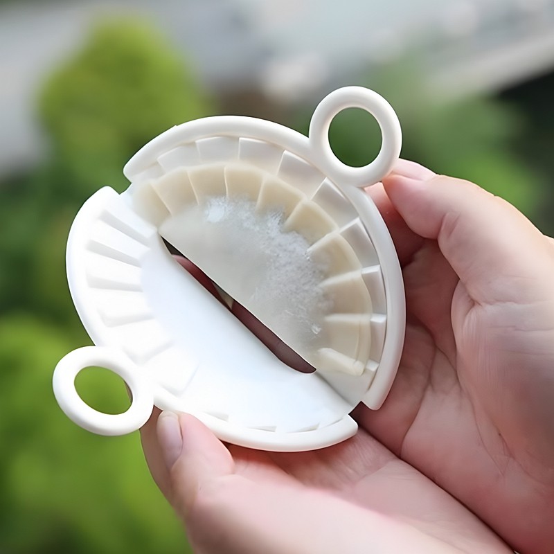 日本KM包饺子神器家用食品级按压式手动包水饺饺子模具捏饺子夹子