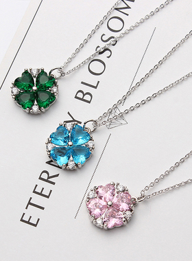 漂亮花朵短款甜美风礼物饰品项链