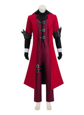 鬼泣动画版鬼泣外套 但丁红色风衣Cosplay服装 但丁万圣节cos服