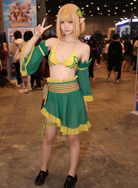 动漫妖精的尾巴露西cos服漫展露西哈特菲利亚水瓶座星灵衣cosplay