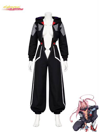 赛博朋克边缘行者2塔利娅杨同款 cos服连帽外套阔腿束脚裤cosplay