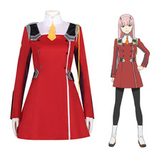 DARLING in the FRANXX COS服 女主02 角色同款鹤望兰cosplay服