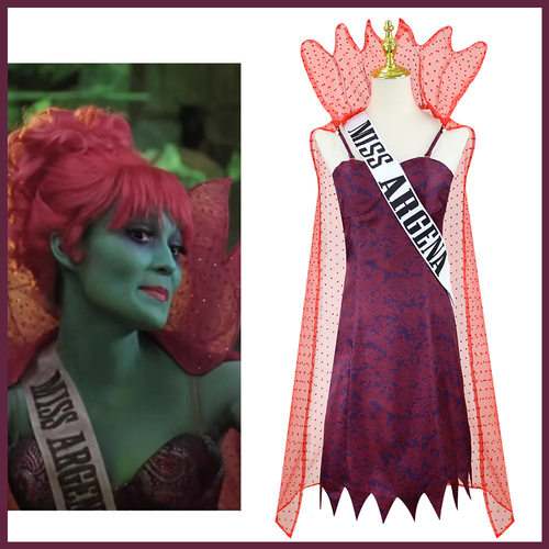 阴间大法师cos甲壳虫汁Beetlejuice 阿根廷小姐cosplay服饰同款