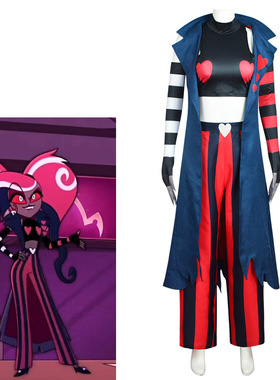 Hazbin Hotel地狱客栈cos服Velvet薇尔薇特cosplay动漫表演服装