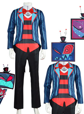 地狱客栈cos服电视机恶魔沃克斯cosplay扮演服Hazbin Hotel