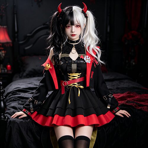 热门游戏C服异环cos服安魂曲鎏金交响诗二次元cosplay游戏角色服
