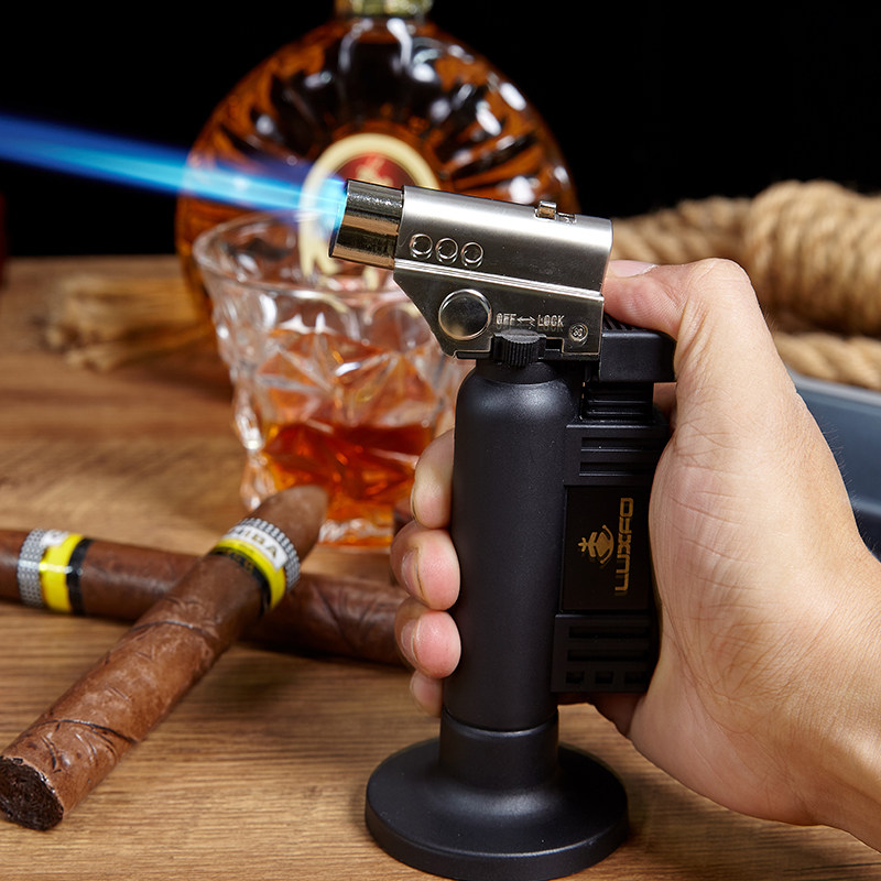 luxfo雪茄充气直冲男士点火器