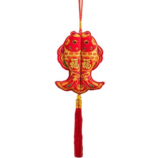 新年装饰小挂件盆景装扮马年小挂饰室内户外植物装饰用品场景布置