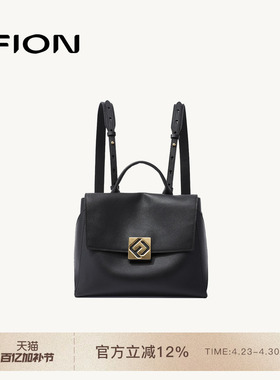 FION菲安妮官方叠叠托特包大容量时尚双肩背高级手提斜挎女包包