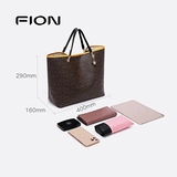 Вместительная и большая сумка через плечо, коллекция 2023