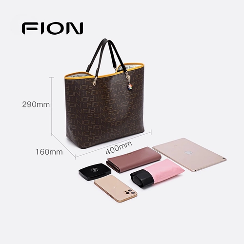 Вместительная и большая сумка через плечо, коллекция 2023