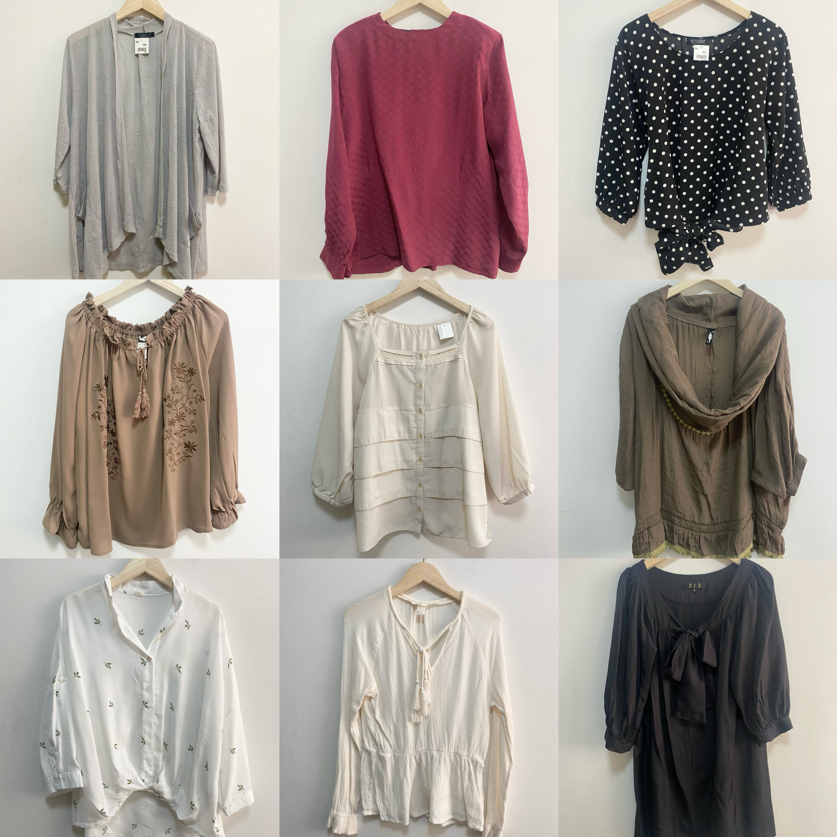 天天古着衬衫vintage日本印花衬衣宽松休闲上衣薄款套衫S002