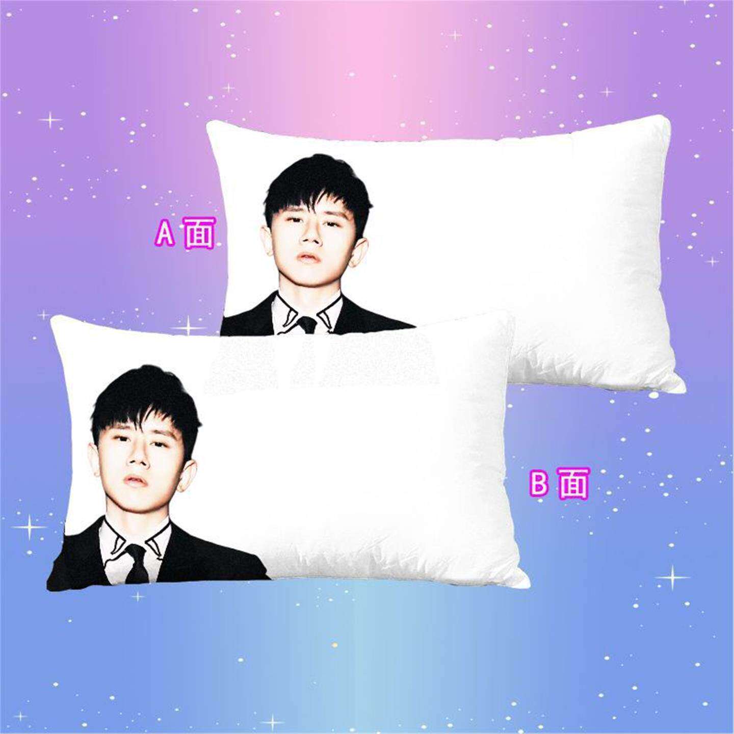 张杰枕套 来图定制明星枕头套子 动漫二次元卡通学生单人枕壳DIY