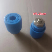 塑料终端氧气湿化瓶插口转换终端零感湿化瓶转接头中心供氧配件