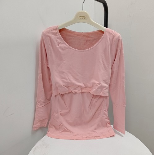 清仓特价冬款孕妇加绒加厚美体修身上衣产后哺乳胸垫免穿文胸打底