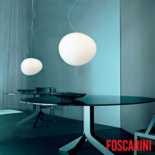意大利Foscarini Gregg 鹅蛋吊灯简约现代 客厅餐厅吧台鱼线灯