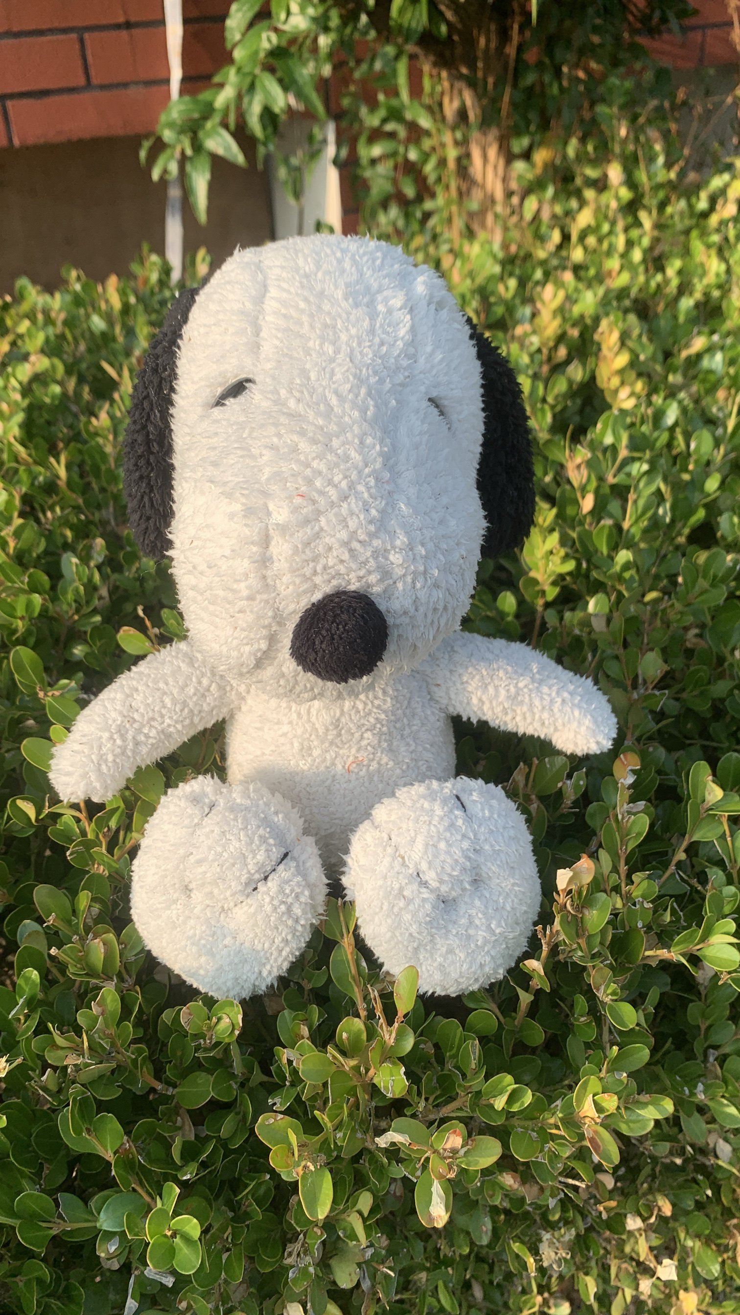 241016外贸出口原单老款特老旧小狗史努比公仔正版毛绒玩具高30cm