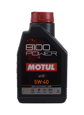 摩特8100 Power 全合成机油5w40 1L 汽车机油 API SP级